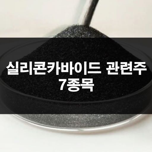 실리콘카바이드 관련주